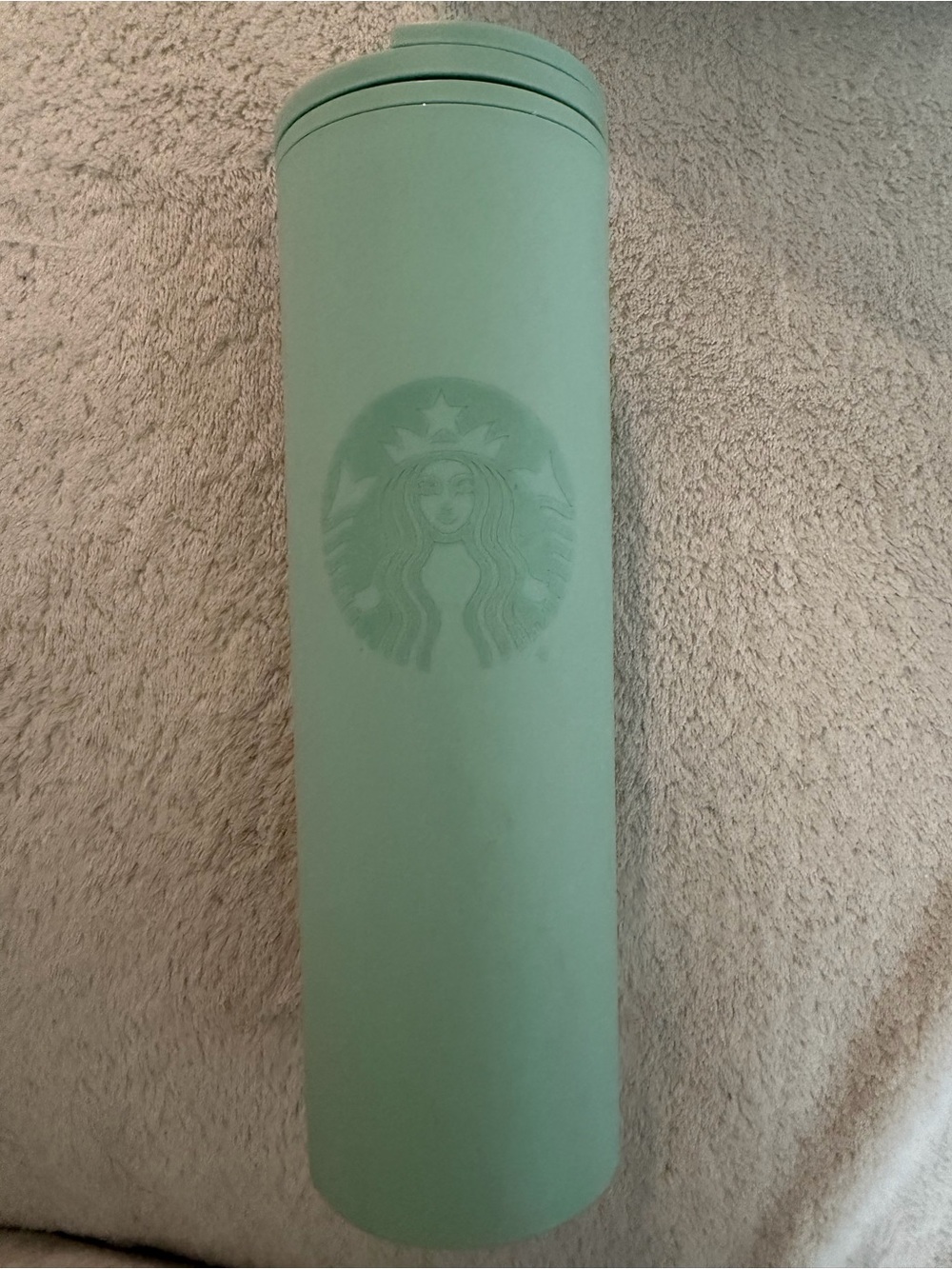 Starbucks Seafoam Green Travel Tumbler